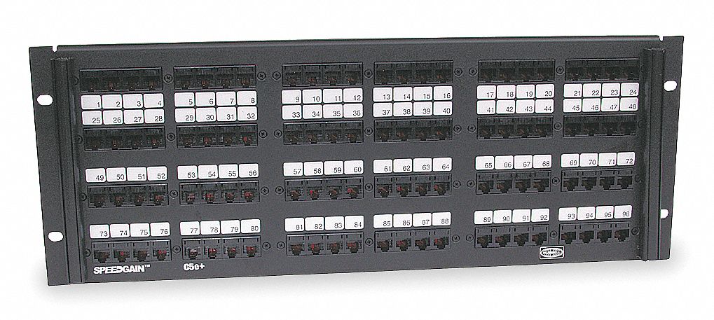 Panel, Patch, Cat5e, Rack