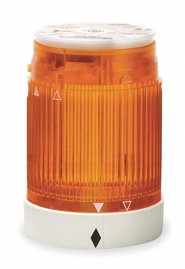 Tower Light Module Steady, 250V, 50mm, Ambr