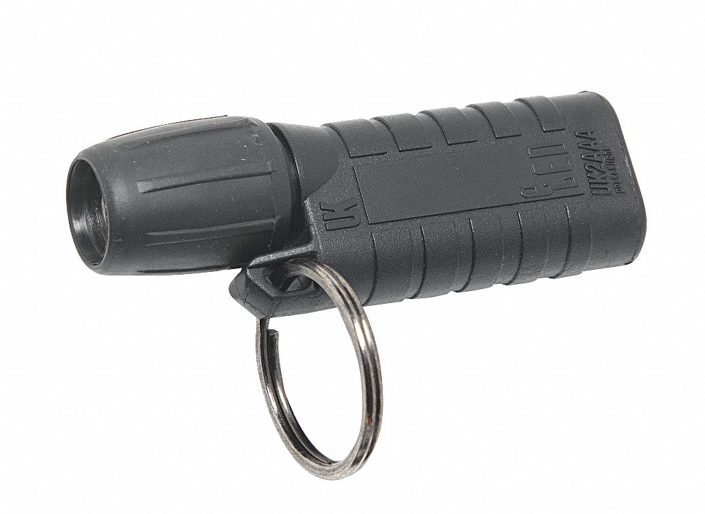 Flashlight, LED, 2AAA, Black