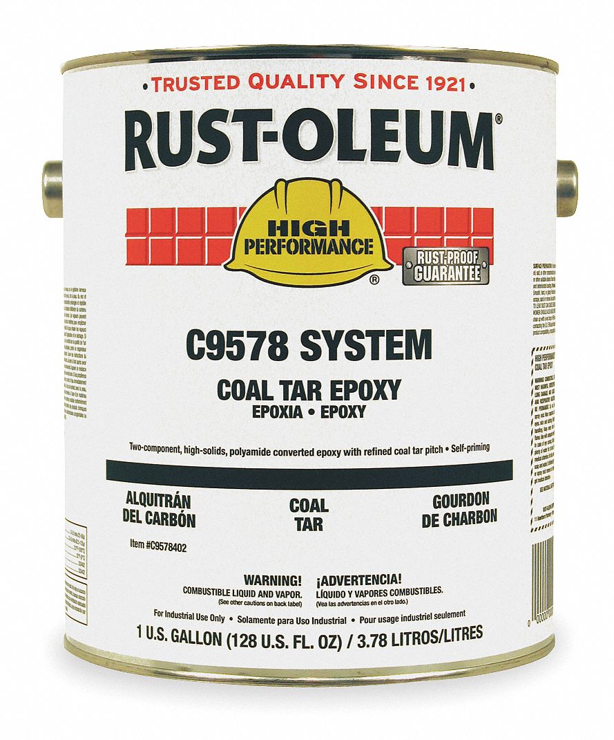 Coal Tar Epoxy, Black, 1 gal.
