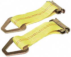 Logistic Tie-Off Strap, 7x2 In, 2000lb, PK2