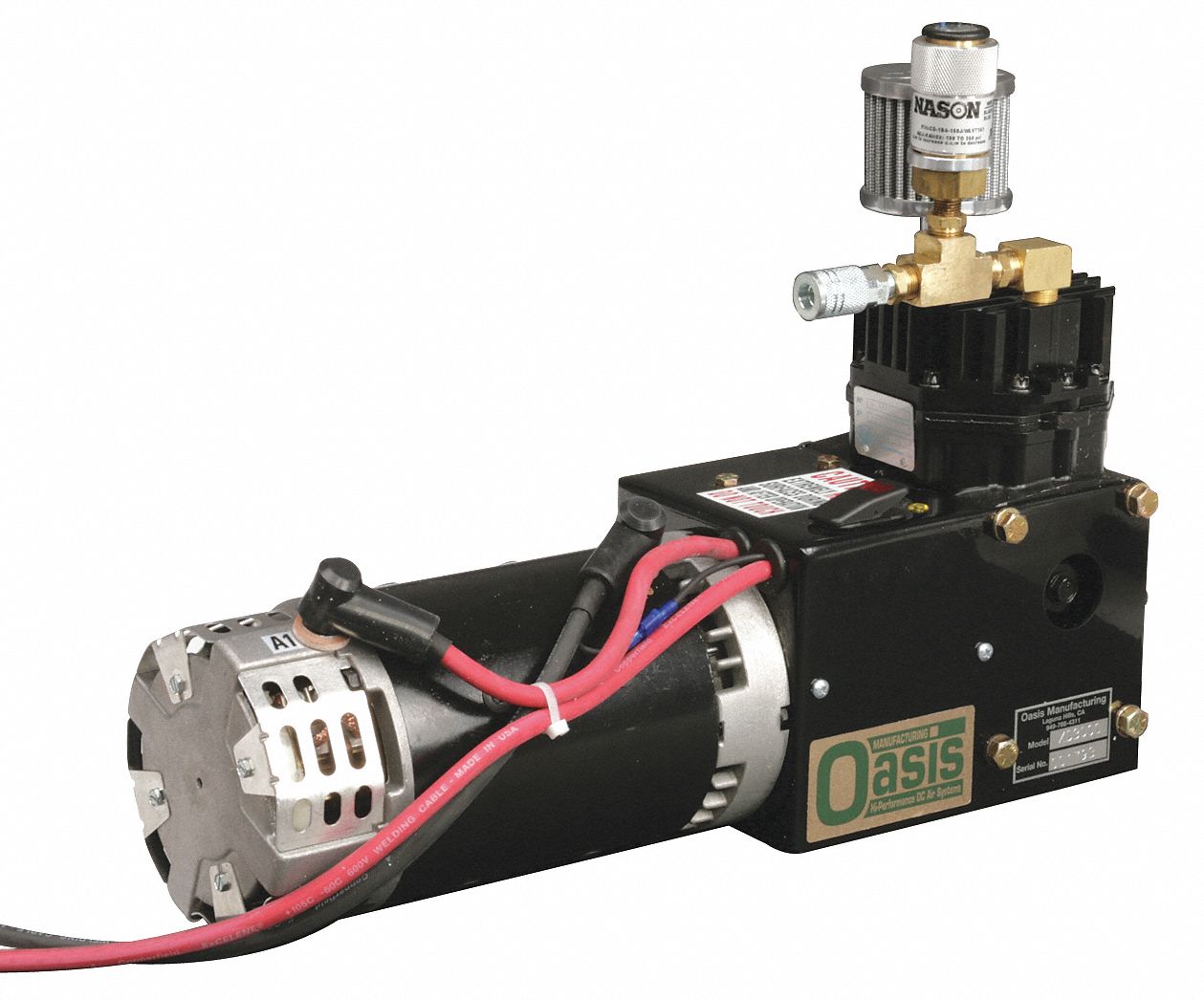 Vehicle Mnt Air Compressor, 2.2HP, 200 psi