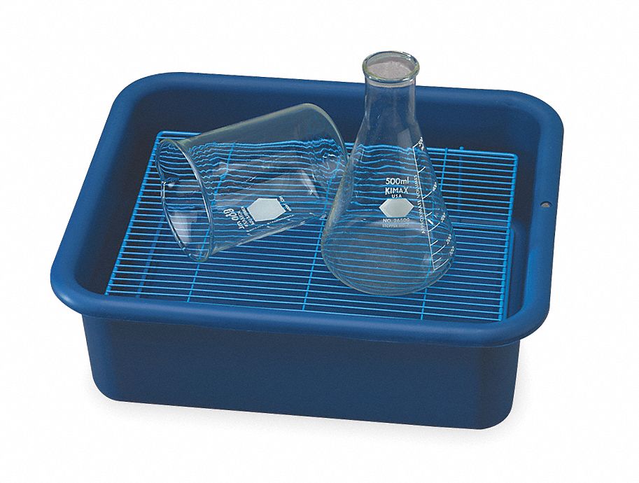 Laboratory Tray, 4-3/4 In. H, 14-3/8 In. D