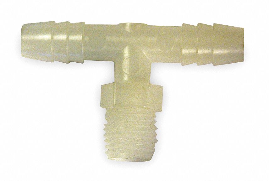 Male Tee, 1/8 In Barb, PK 5