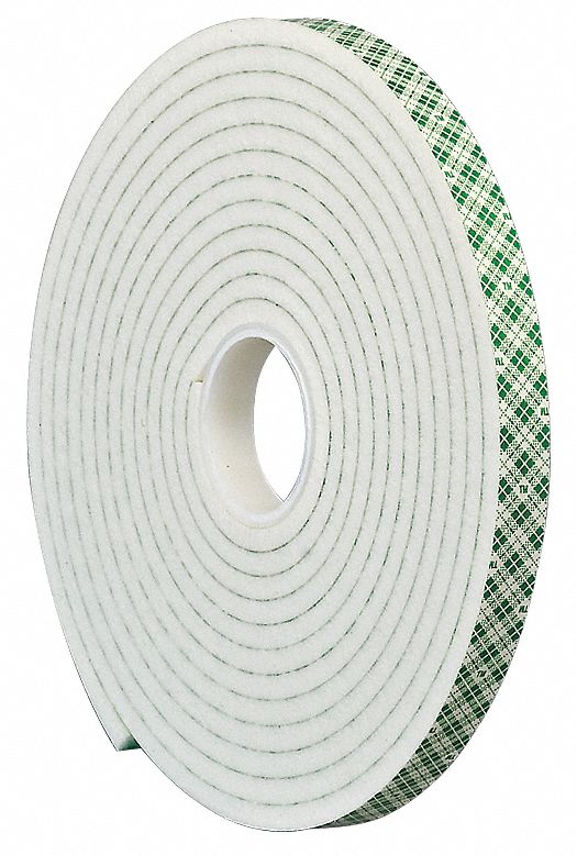 Double Coated  Tape, 1/2 In x 5 yd.