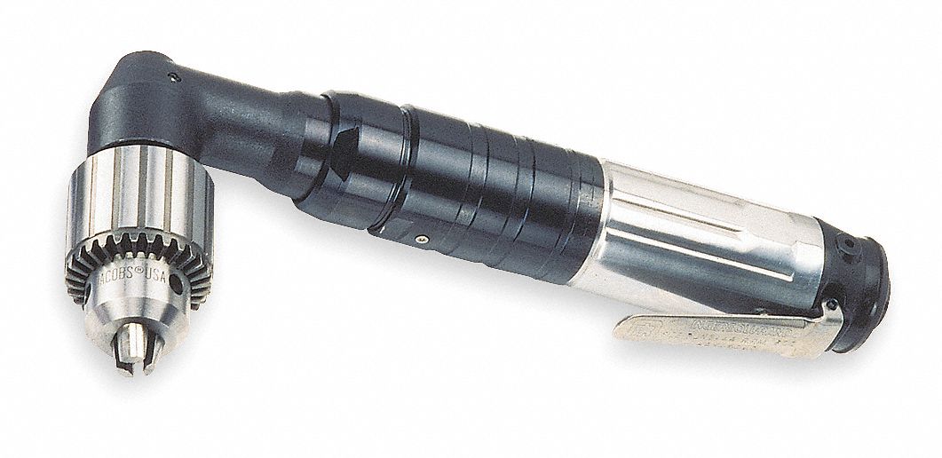 Air Drill, Industrial, Right Angle, 1/2 In.