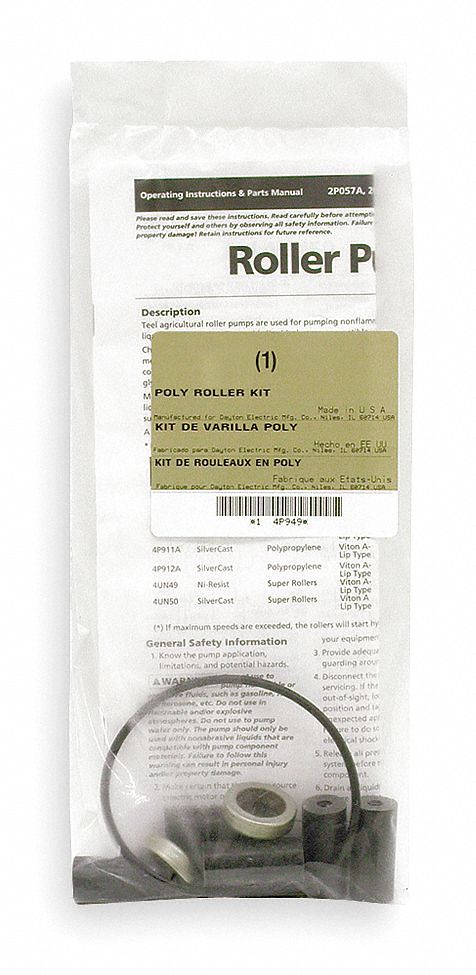Repair Kit, 8 Rollers