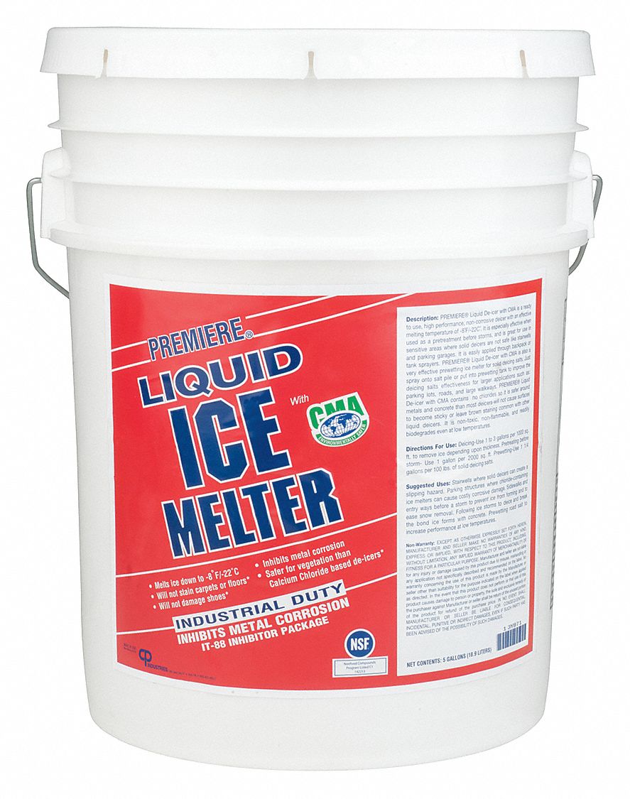 Ice Melt, Liquid, 5 gal. Pail, -20 F