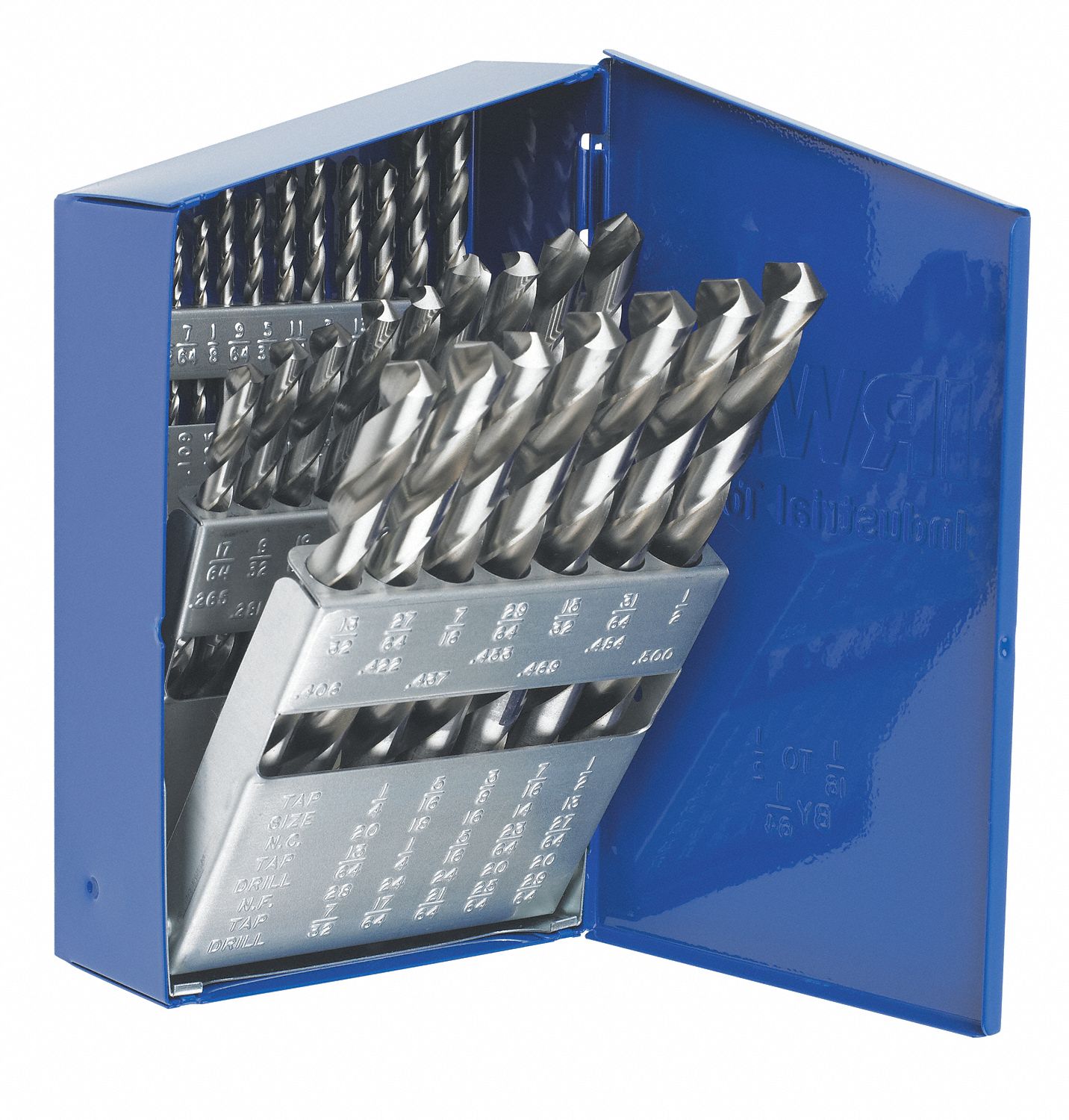 Drill Bit Set, 29 Piece, 1/16-1/2 In