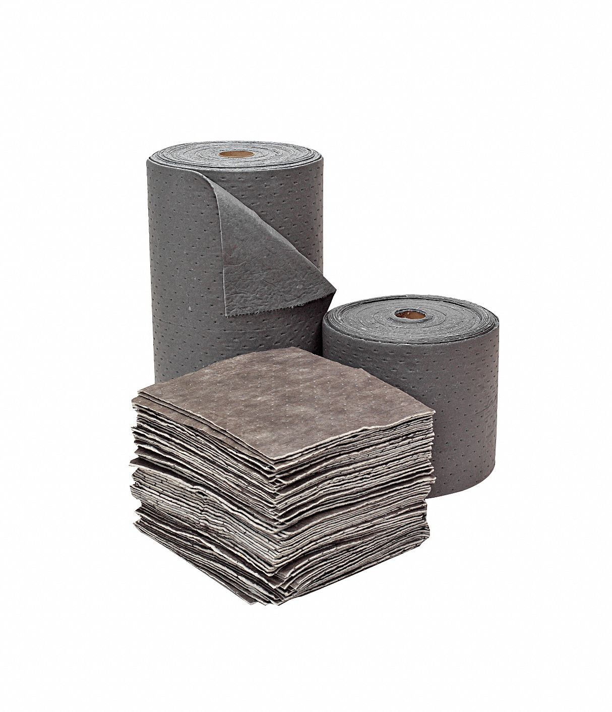 Absorbent Roll, Gray, 55 gal., 28 In. W