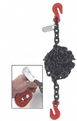 Chain, Grade 80, 3/8 Size, 20 ft., 7100 lb.