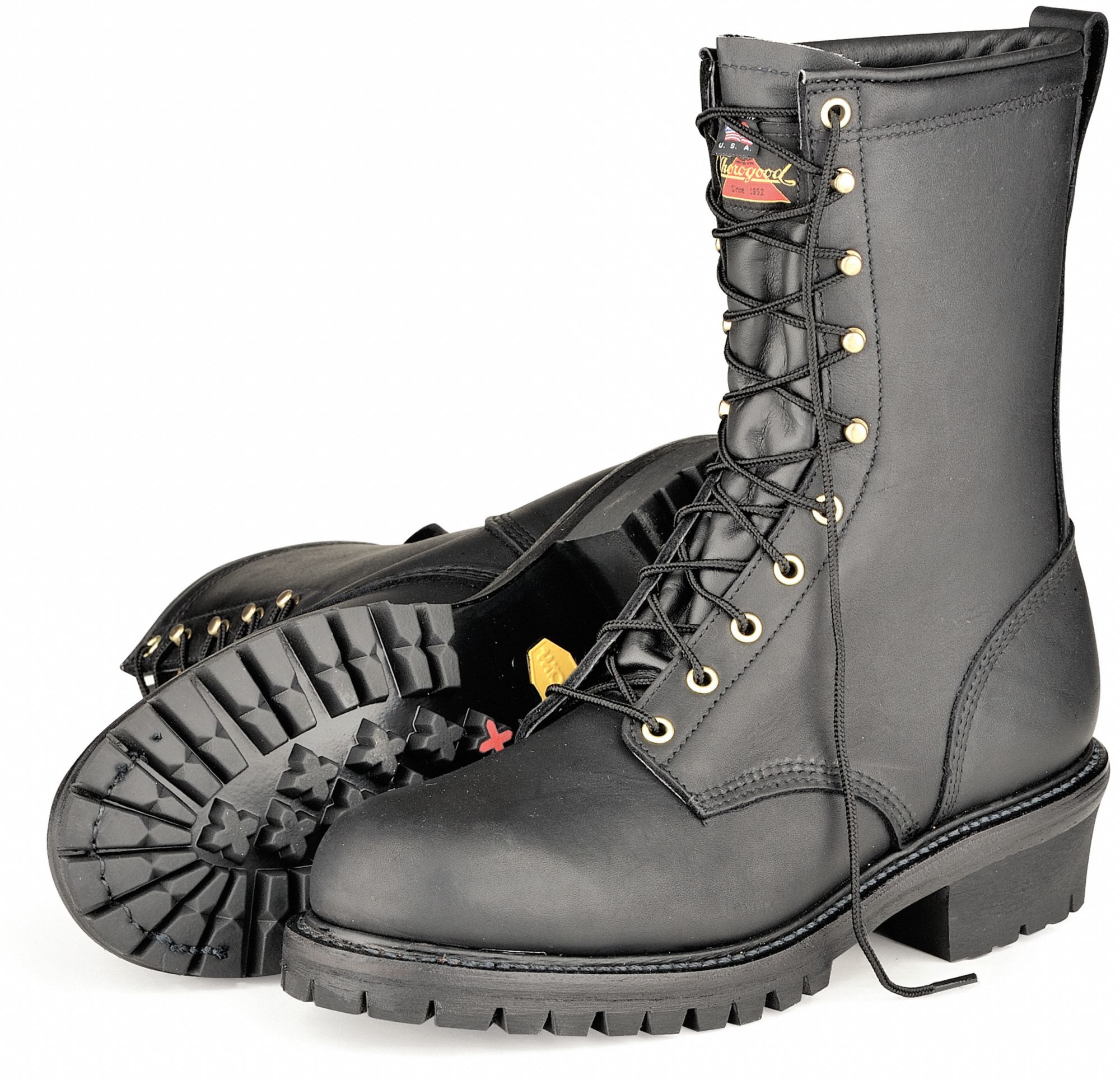 Wildland Fire Boots, Mens, 8-1/2M, 1PR
