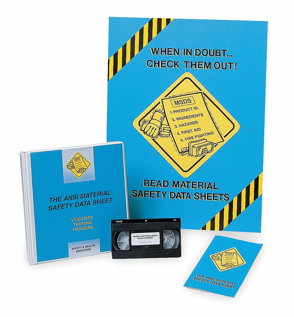 ANSI Material Safety Data Sheets DVD