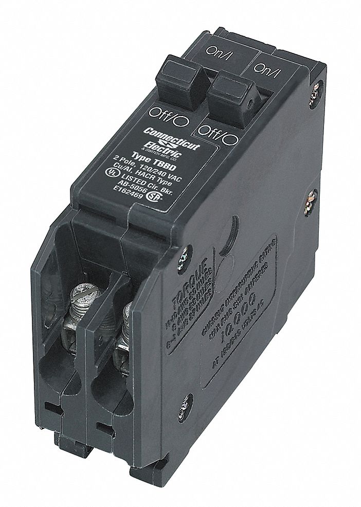 Circuit Breaker, Type TB, 2-1Pole, 15A