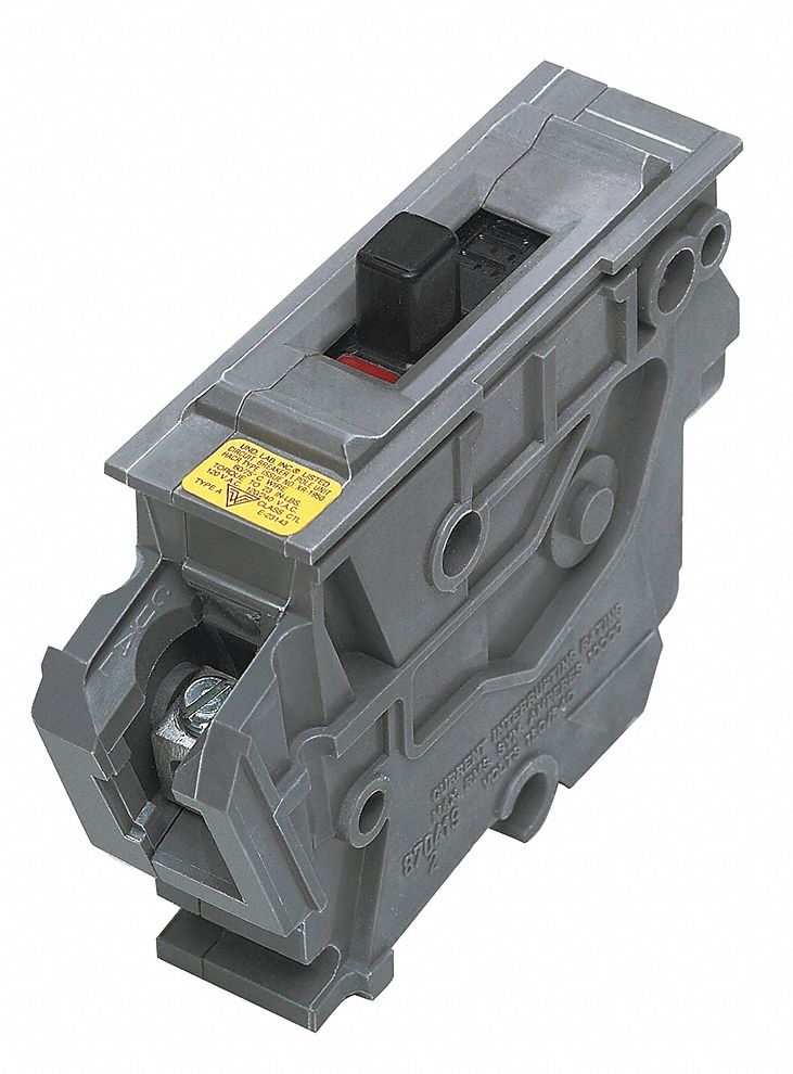 Circuit Breaker, Type A, NI, 1Pole, 15A
