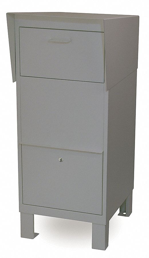 Courier Box, Gray
