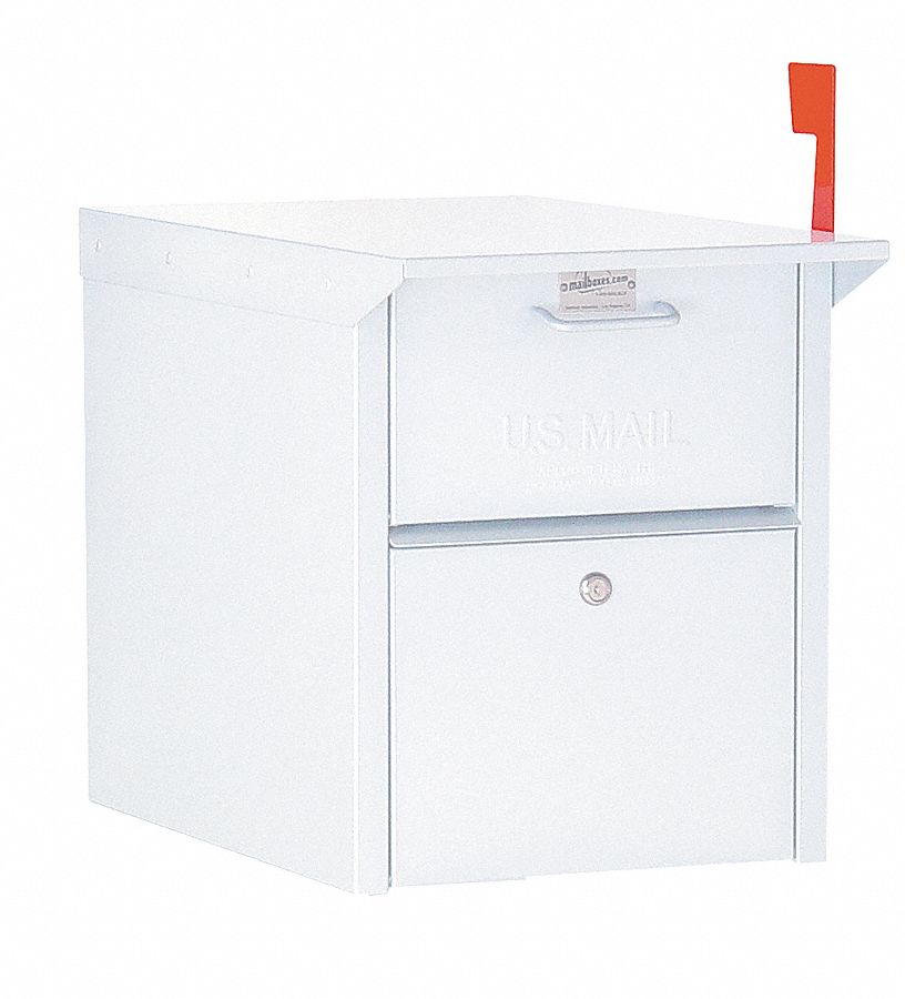 Mail Chest, White
