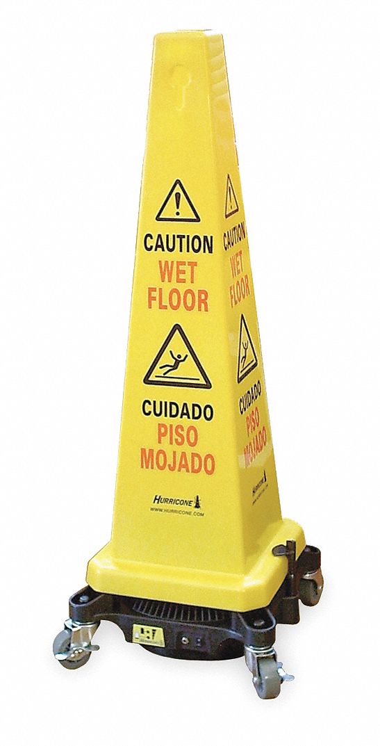 Floor Drying Cone Dolly, Black