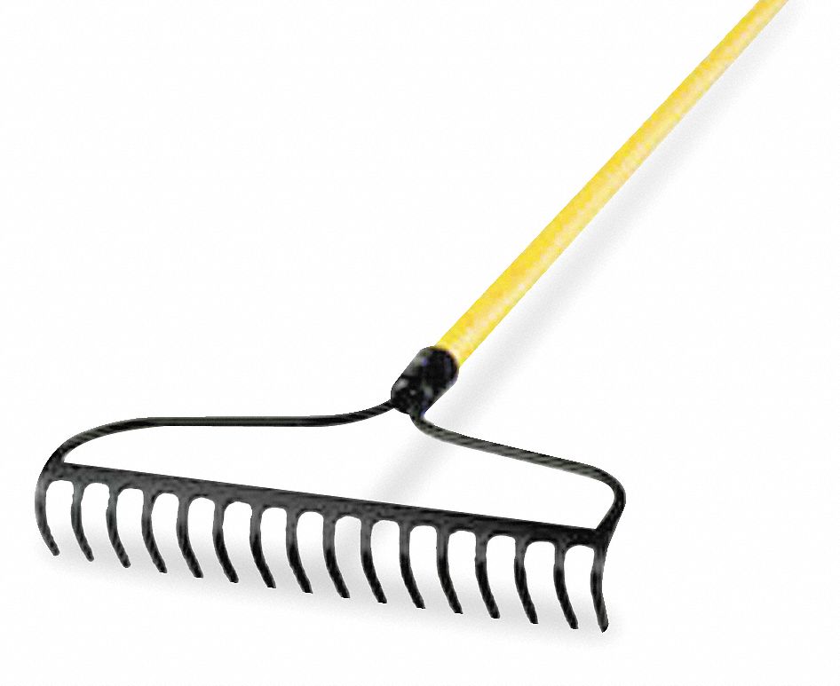 Fiberglass Bow Rake, 3 In.Tines