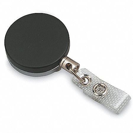 Retractable ID Badge Holder, Chain Cord