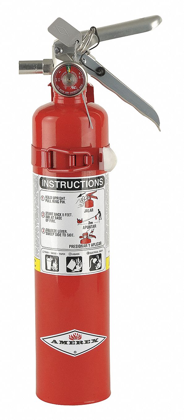 Fire Extinguisher, Dry Chemical, 1A:10B:C