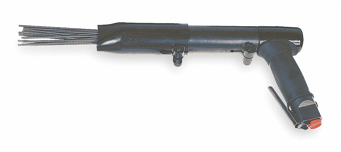 Needle Scaler, 1-13/32 In. Stroke, 5.5 CFM