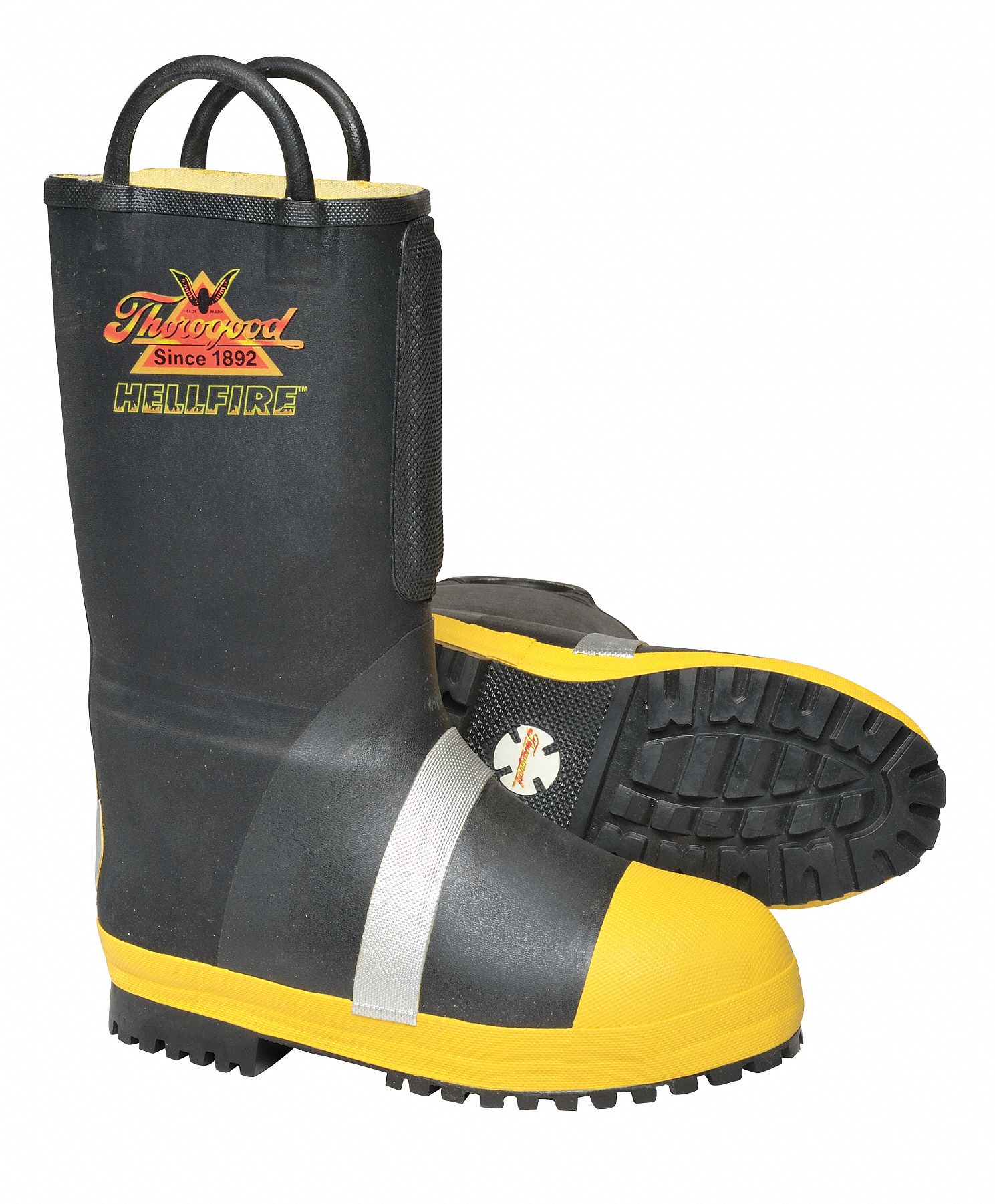 Ins Fire Boots, Mens, 8W, 1PR
