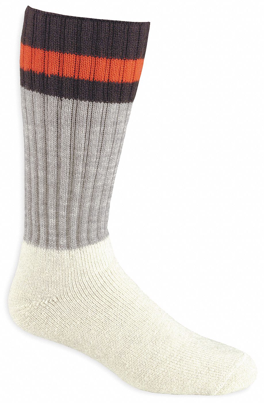 Outdoor, Socks, OverCalf, Mens, L, Gray, 1 Pr