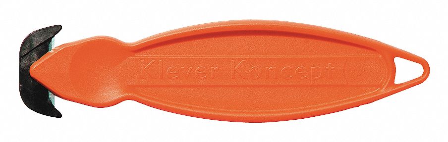 Safety Knife, Red, 1 7/8 In W, PK 10