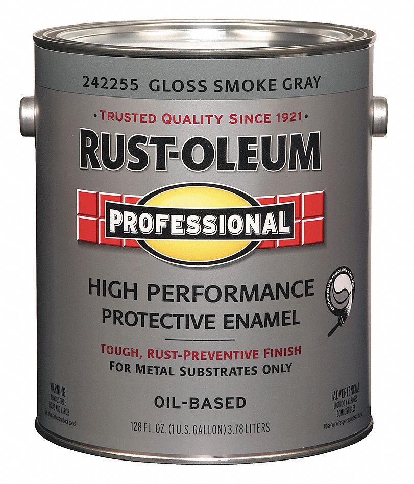 Alkyd EnamelSmoke GrayGloss, 1gal