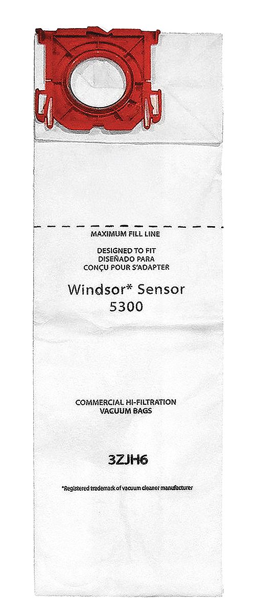 Vacuum Cleaner Paper Bag, 3 Ply, PK 10