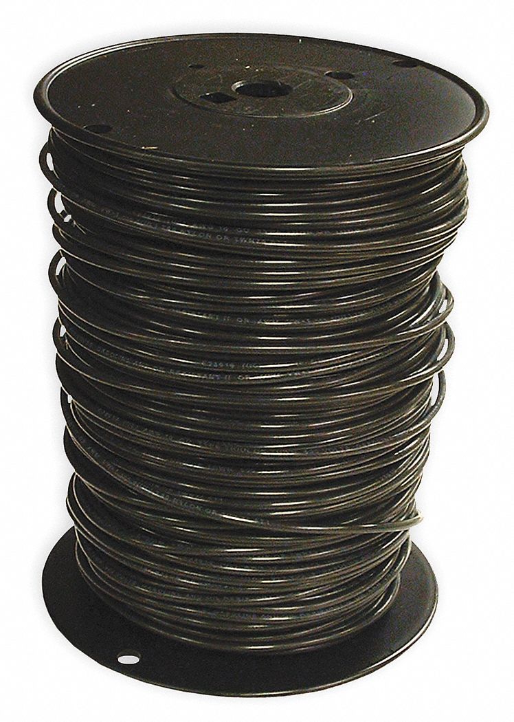 Wire, Solid, 10AWG, Solid, THHN