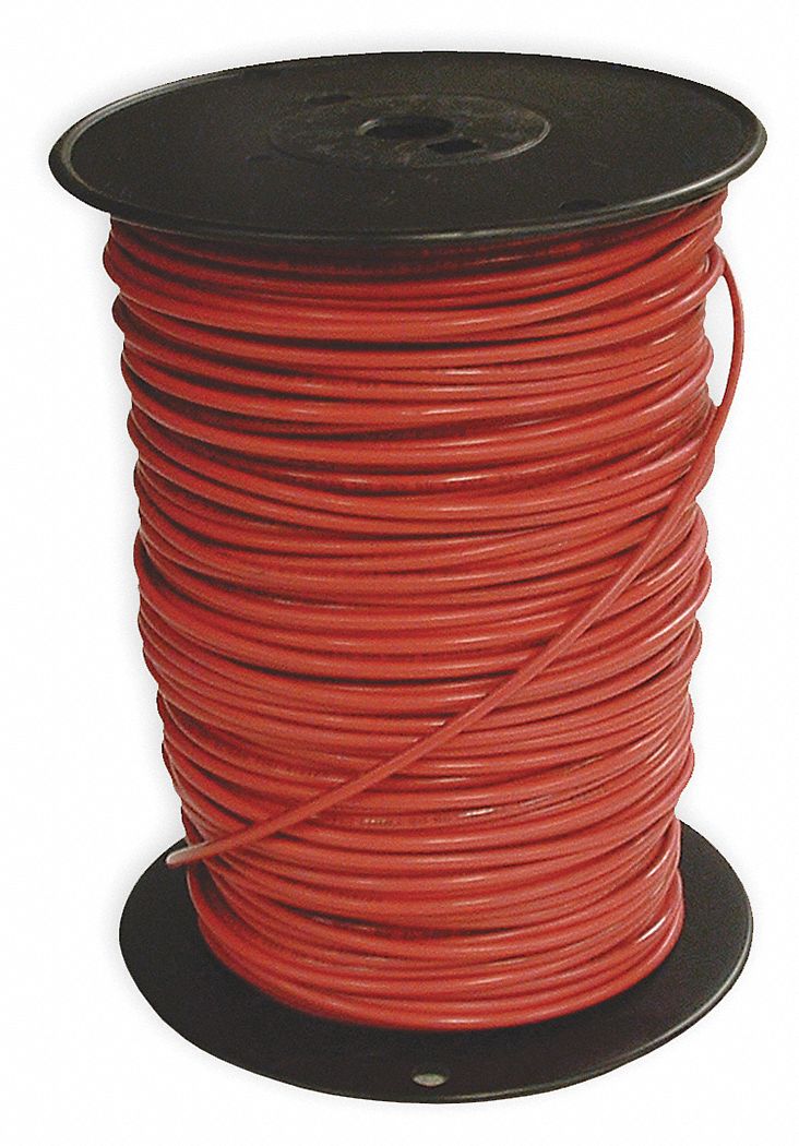 Wire, Solid, 10AWG, Solid, THHN