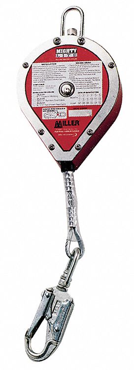 Self-Retracting Lifeline, 30ft, Stnlss Stl