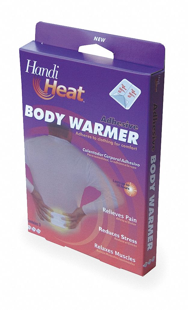 Adhesive Body Warmer, Pk 3