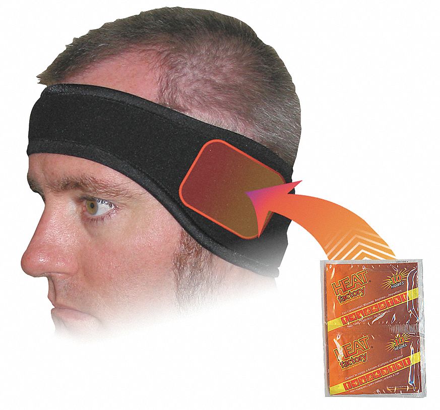 Headband, Black, Universal