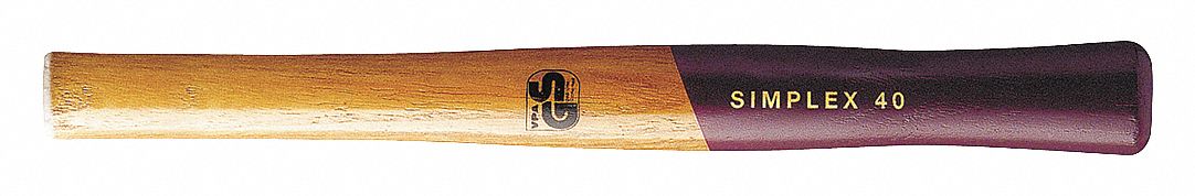 Hammer Handle, Wood, 9 5/8 In