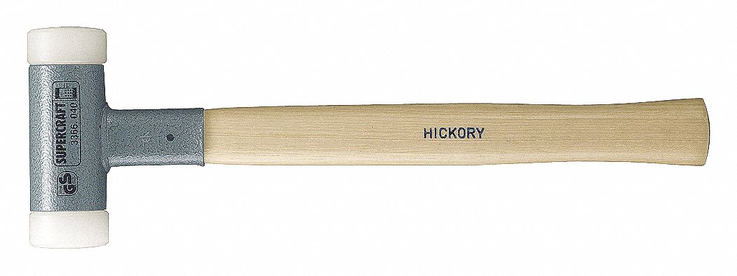 Replaceable Tip Mallet, 35 Oz, Hickory