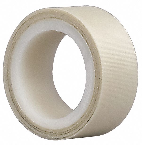 Cloth Tape, 3/4 In x 5 yd, 6.5 mil, White