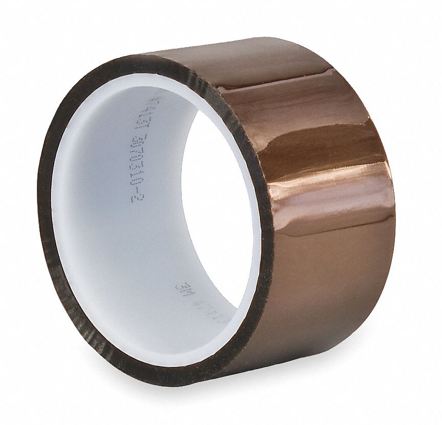 Polyimide Tape, 1.0 Mil, 6 In x 36 Yds