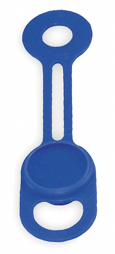 Ftng Prtectr, Blue, 1/4 In, PK 100