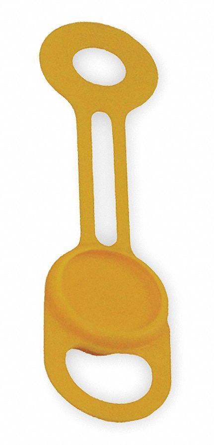 Ftng Prtectr, Yellow, 1/4 In, PK 100