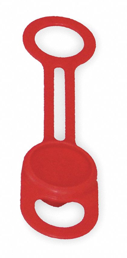 Ftng Prtectr, Red, 13/32 In, PK 100