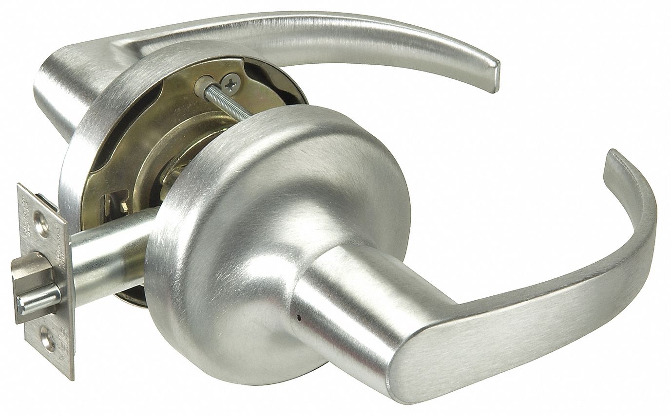 Lockset, Lever, Chrome