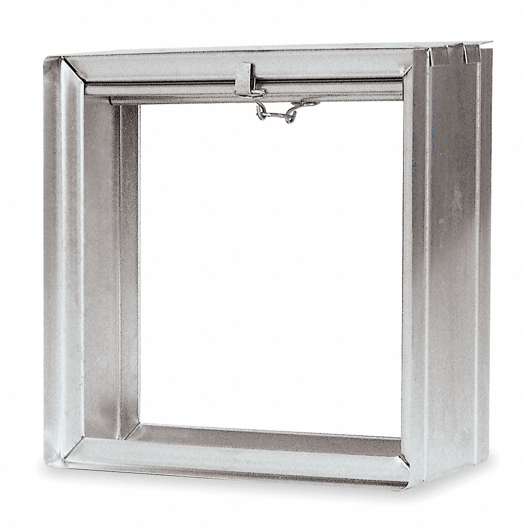 Square Fire Damper, 11-3/4 In. W