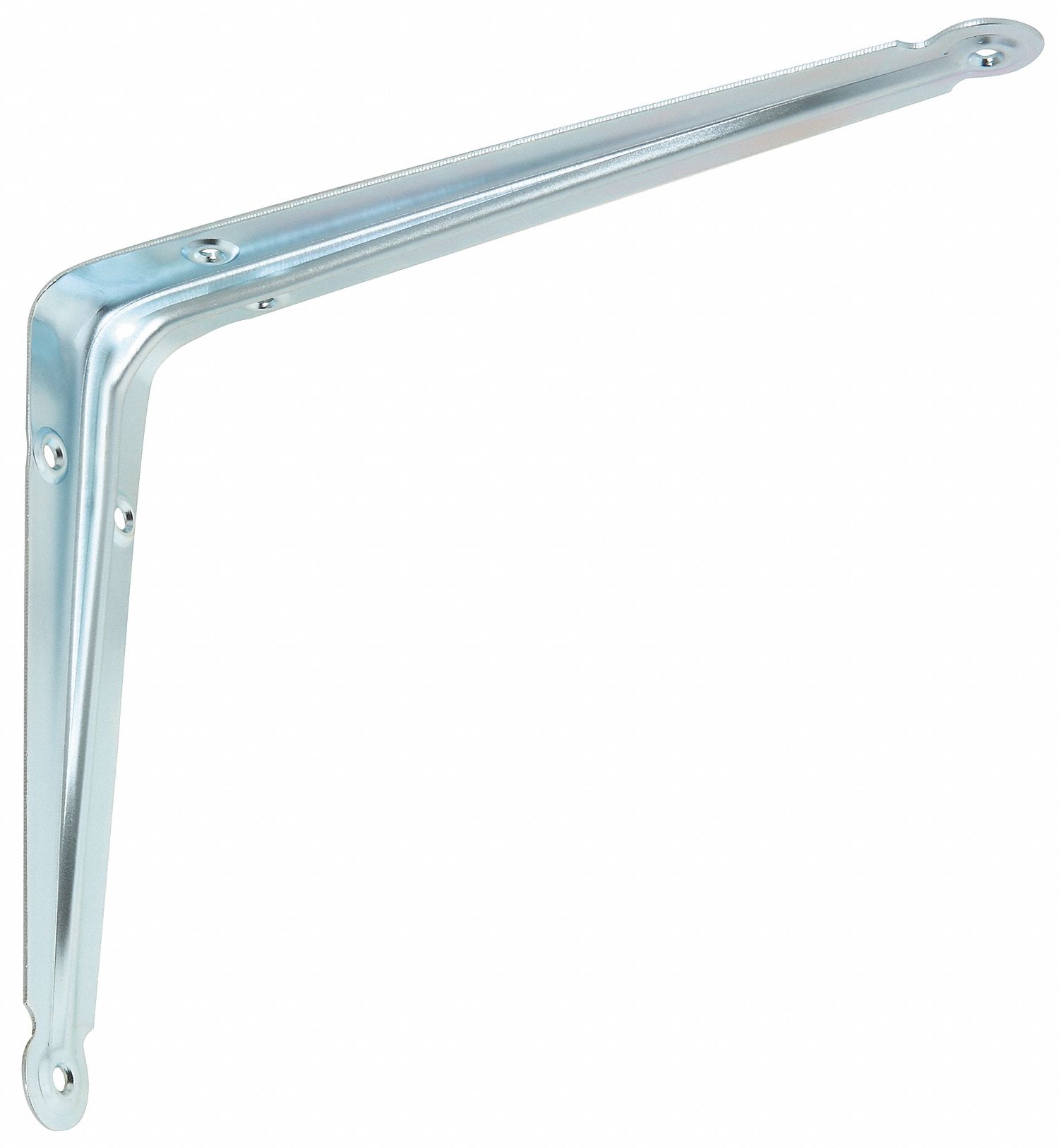 Shelf Bracket, Zinc, 14x12 In