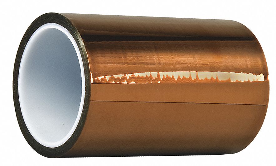Kapton Film, 1 Mil, W 4 In, L 50 ft