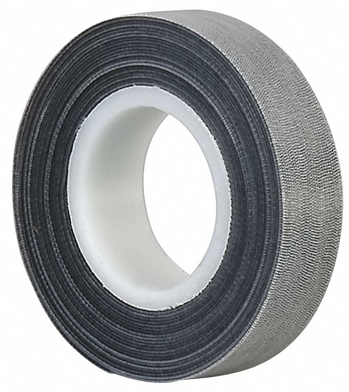 Reclosable Fastener, 1/2 In x 75 ft, Black