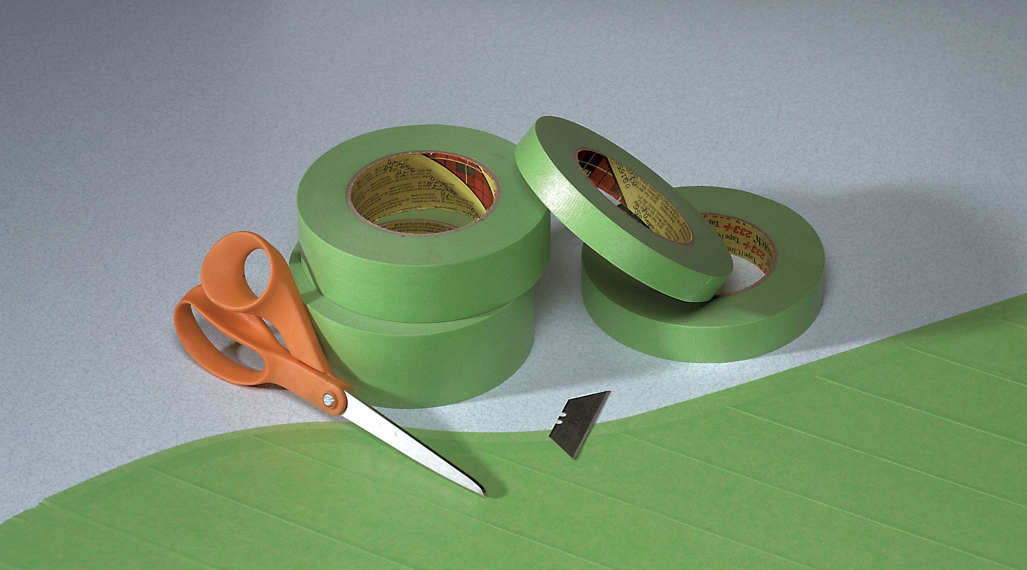 Masking Tape, Green, 24mm x 55m