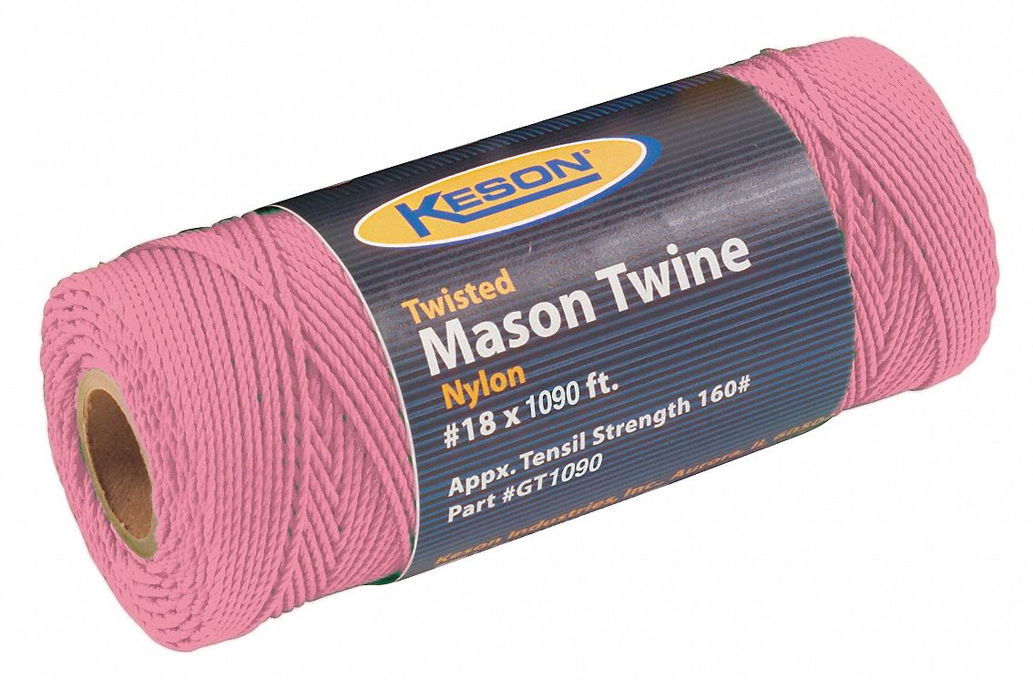 MASON TWINE 1090 FT L NYLON PINK
